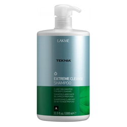 Фото Lakme Teknia Extreme cleanse shampoo - шампунь для глубокого очищения волос 1000 мл