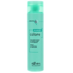 Kaaral Purify Colore Shampoo - Шампунь для окрашенных волос на основе фруктовых кислот ежевики, 250 мл фото Фото Kaaral Purify Colore Shampoo - Шампунь для окрашенных волос на основе фруктовых кислот ежевики, 250 мл