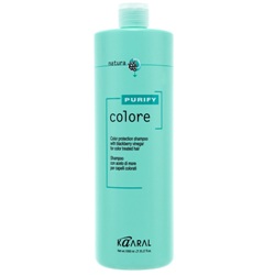 Kaaral Purify Colore Shampoo - Шампунь для окрашенных волос на основе фруктовых кислот ежевики, 1000 мл фото Фото Kaaral Purify Colore Shampoo - Шампунь для окрашенных волос на основе фруктовых кислот ежевики, 1000 мл