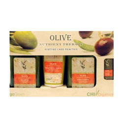 Фото CHI Organics Olive Nutrient Therapy Набор CHI «Олива» макси 2*350 мл + 150 мл + 50 мл
