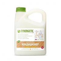 Фото Synergetic - Кондиционер для белья "Миндальное молочко", 2750 мл
