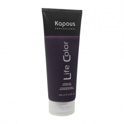 Фото Kapous Life Color - Бальзам оттеночный для волос Фиолетовый 200 мл
