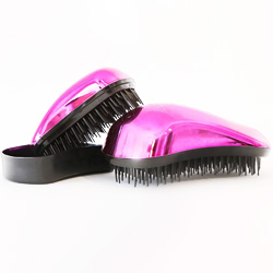 Фото Dessata Kit Fuchsia Bright-Black - Набор Расчесок для волос: Оригинал + Мини, Фуксия хром