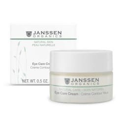Фото Janssen Organics Eye Care Cream - Разглаживающий и укрепляющий крем для ухода за кожей вокруг глаз 15 мл