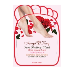 Фото Angel Key - Пилинг-носочки с экстрактом розы, 40 г
