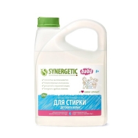 Synergetic - Гель для стирки детского белья гиппоалергенный, 2750 мл lelea мешки для стирки белья