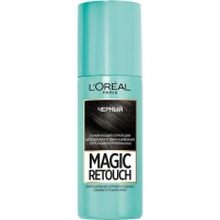 Фото Loreal Paris Magic Retouch - Тонирующий спрей, оттенок черный, 75 мл