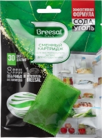 Фото Breesal - Сменный картридж для био-поглотителя запаха для холодильника, 1 шт