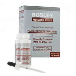 Фото Bosley Hair Regrowth Treatment Extra Strength for Men 5% - Усилитель роста волос для мужчин, 2*60 мл