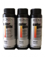 Redken - Краска-лак для волос Колор Гель, 6NW бренди, 3*60 мл
