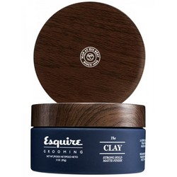 Фото Esquire Grooming Men The Clay - Глина мужская формирующая сильная фиксация, матовый эффект, 85 гр