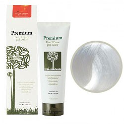 Фото Gain Cosmetics Haken Premium Pearll Pure Gel Color-Crystal Clear - Маникюр для волос, тон бесцветный, 220 г