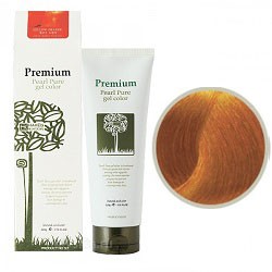 Фото Gain Cosmetics Haken Premium Pearll Pure Gel Color-Latte Light Brown - Маникюр для волос, тон латте, 220 г