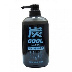 Фото Junlove Charcoal Cool Shampoo - Шампунь для волос с древесным углем с охлаждающим эффектом, 600 мл.