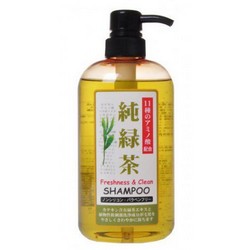 Фото Junlove Relax Herb Shampoo - Шампунь растительный для волос с расслабляющим эффектом с зеленым чаем, 600 мл.