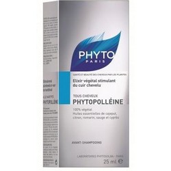 Фото Phyto Phytopolleine Botanical scalp treatment - Питательный концентрат с эфирными маслами, 25 мл