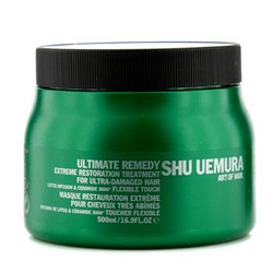 Фото Shu Uemura Art Of Hair Ultimate Remedy Extreme Restoration Treatment - Маска восстанавливающая для поврежденных волос, 500 мл.