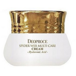 Фото Deoproce Spider Web Multi-Care Cream - Крем для лица с протеинами паутины, 50 мл