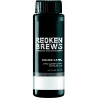 Redken Brews - Краска без аммиака для волос, 1NA темный пепельный, для мужчин, 60 мл - фото 1