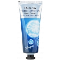 FarmStay Visible Differerce Hand Cream Collagen - Крем для рук с коллагеном, 100 мл - фото 1