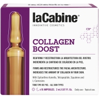La Cabine - Концентрированная сыворотка в ампулах- стимулятор коллагена, 10*2 мл концентрированная ампульная сыворотка для лица с ниацинамидом dr solution niacin 20% vitamin c ampoule 30мл