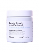 Nook Beauty Family Organic Hair Care Crema Armoniosa Biancospino &amp; Aloe Vera - Крем - кондиционер для ежедневного ухода, 75 мл