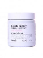 Nook Beauty Family Organic Hair Care Crema Dolcezza Avena &amp; Riso - Успокаивающий крем - кондиционер для ломких и тонких волос, 75 мл