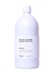 Фото Nook Beauty Family Organic Hair Care Shampoo Vellutata Zucca & Luppolo - Разглаживающий шампунь для прямых и вьющихся волос, 1000 мл