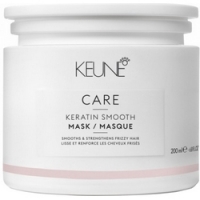 Keune Care Keratin Smooth Mask - Маска, Кератиновый комплекс, 200 мл кондиционер кератин мист keratin mist