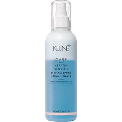 Фото Keune Care Keratin Smooth 2 Phase Spray - Двухфазный кондиционер-спрей, Кератиновый комплекс, 200 мл