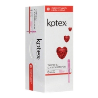 Kotex Ultrasorb Super - Тампоны с аппликатором, 8 шт тампакс тампоны компак супер с аппликатором 16