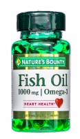 Nature's Bounty - Рыбий жир 1000 мг, Омега-3 50 капсул - фото 1