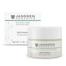 Фото Janssen Organics Soft Peeling - Деликатный пилинг для очищения и выравнивания рельефа кожи 50 мл