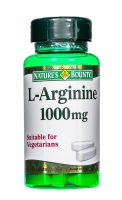Nature's Bounty - L-аргинин 1000 мг 50 таблеток nature s bounty рыбий жир 1000 мг омега 3 50 капсул