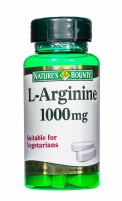 Фото Nature's Bounty - L-аргинин 1000 мг 50 таблеток
