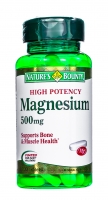 Nature's Bounty - Магний 500 мг 100 таблеток витаниум магний в6 форте легкодоступный органический магний естественный антидепрессант от стрессов от судорог мягкое снотворное