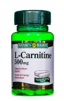 Фото Nature's Bounty - L-карнитин 500 мг 30 таблеток
