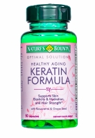 Nature's Bounty - Кератин формула 50 капсул nature s bounty легкодоступное железо 28 мг
