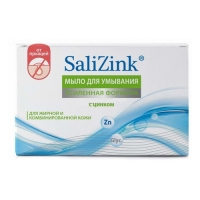 Salizink - Мыло для умывания для жирной и комбинированной кожи с цинком, 100 гр - фото 1