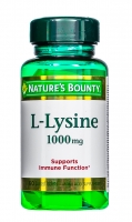 Natures Bounty - L- Лизин 1000 мг таблетки 60 шт