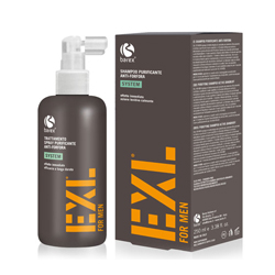 Фото Barex EXL For Men Purifying Anti-Dandruff Spray Treatment - Очищающий спрей-уход против перхоти 200 мл