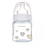 Фото Canpol PP EasyStart Newborn baby - Бутылочка с широким горлышком антиколиковая, 120 мл, 0+, цвет: белый, 1 шт
