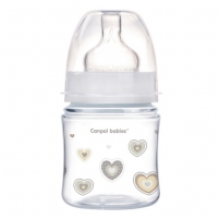 Фото Canpol PP EasyStart Newborn baby - Бутылочка с широким горлышком антиколиковая, 120 мл, 0+, цвет: белый, 1 шт