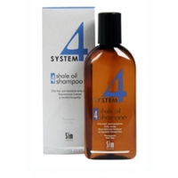 Sim Sensitive System 4 Therapeutic Climbazole Shampoo 4 - Терапевтический шампунь № 4 для раздраженной кожи головы, 500 мл
