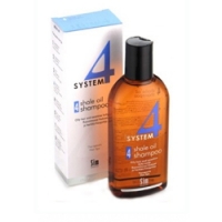 Sim Sensitive System 4 Therapeutic Climbazole Shampoo 4 - Терапевтический шампунь № 4 для раздраженной кожи головы, 215 мл - фото 1