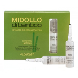Фото Alfaparf Midollo Di Bamboo Renewal Lotion - Экстракт питательный для сильно повреждённых волос в ампулах 12*13 мл