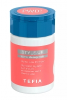 Tefia Style.Up - Пудра матовая для волос экстрасильной фиксации, 8 г лак для волос экстрасильной фиксации салон формат extra strong lacquer