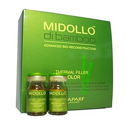 Фото Alfaparf Midollo Di Bamboo Thermal Filler Color - Термальный филлер для окрашенных волос 6*5 мл