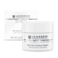 Janssen Demanding Skin Rich Eye Contour Cream - Питательный крем для кожи вокруг глаз 15 мл