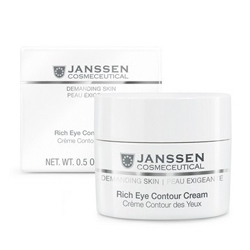 Фото Janssen Demanding Skin Rich Eye Contour Cream - Питательный крем для кожи вокруг глаз 30 мл